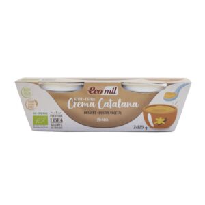 Desert bio crema catalana 2×125 g Ecomil