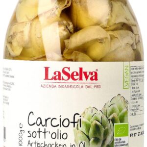 Anghinare bio in ulei de floarea soarelui, 1kg LaSelva