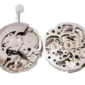 Mecanism Automatic Skeleton Argintiu Dandong 7120 - WatchZone.ro