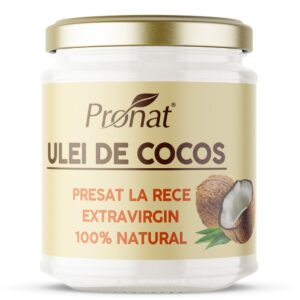 Ulei de cocos extravirgin presat la rece 200ml Pronat