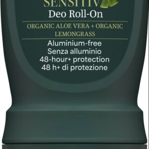 Deo roll-on bio cu aloe vera si lemongras, Men Sensitiv, 50ml Lavera