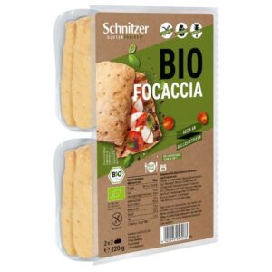 Focaccia bio fara gluten, 220g Schnitzer Gluten Free