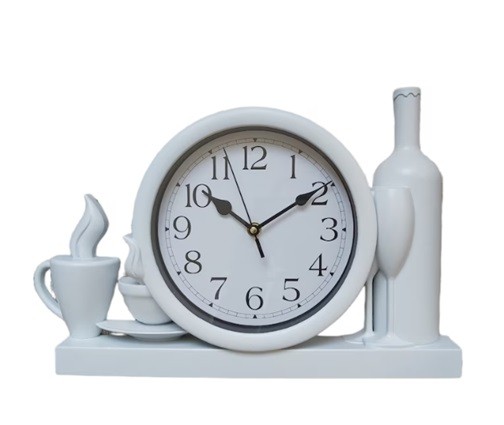 Ceas de Perete „Cooking Design” – Accesoriu Decorativ Modern, 37 x 27 cm