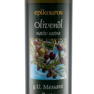 Ulei de masline extravirgin bio din Messara Kreta, 500ml Epikouros