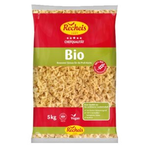 Farfalle bio din grau dur, 5kg Recheis