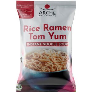 Taitei Ramen bio instant din orez Tom Yum, 72g Arche