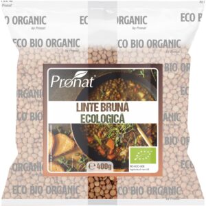 Linte bruna bio, 400g Pronat