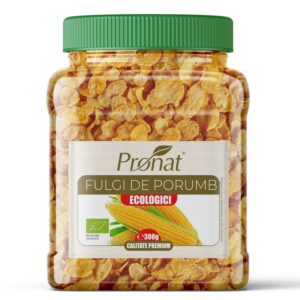 Fulgi de porumb bio, 300g Pronat