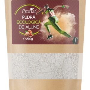 Pudra proteica bio de alune, 200g Pronat