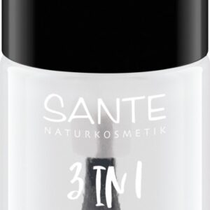 Lac de unghii 3 in 1, baza si top coat, 8ml Sante