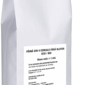Faina bio din patru cereale natural fara gluten, 5kg Pronat