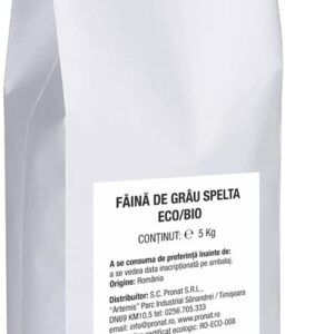 Faina integrala de grau spelta bio, 5kg Pronat