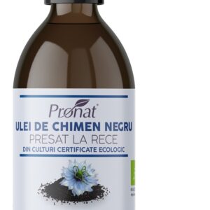 Ulei bio de chimen negru presat la rece, 250ml Pronat