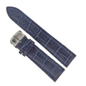 Curea Ceas Matteo Ferari – Piele Naturală, Imprimeu Crocodil, 20mm 22mm