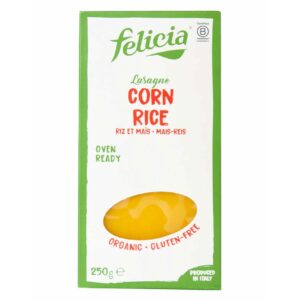 Lasagna bio malai si orez, 250g Felicia