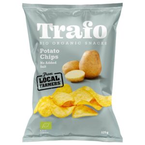 Chipsuri bio fara sare, 125g Trafo
