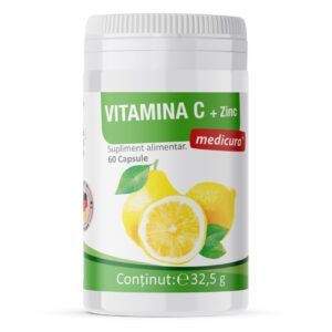 Vitamina C + Zinc 60 capsule