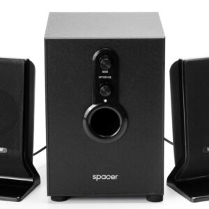 BOXE 2.1 SPACER, RMS: 11W (2x3W + 5W), control volum, bass, black (SPB-2200)