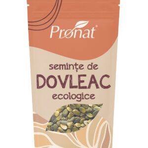 Seminte de dovleac bio, 150g Pronat
