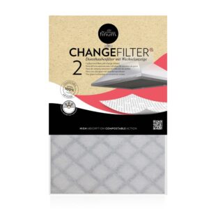 Filtru de hota cu indicator de inlocuire, 2 buc. Finum