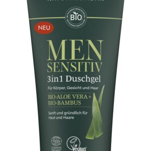Gel de dus bio Men Sensitiv 3 în 1, 200ml Lavera