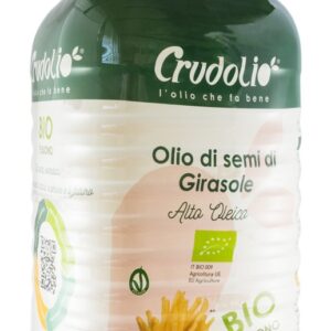 Ulei bio din seminte de floarea soarelui pentru prajit 5L Crudolio