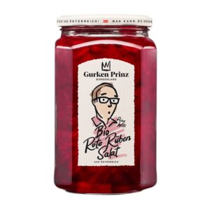 Salată bio de sfeclă roșie, 670g Gurken Prinz