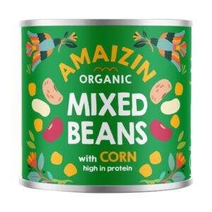 Mix bio de fasole cu porumb, 200g Amaizin
