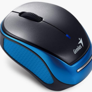 MOUSE Genius, "Micro Traveler 9000R", PC sau NB, wireless, 2.4GHz, infrarosu, 1200 dpi, butoane/scroll 3/1, , albastru, "31030020401" (timbru verde 0.18 lei)