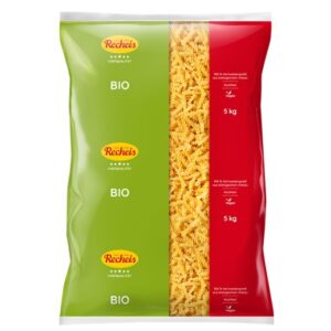 Spirale bio din grau dur, 5kg Recheis