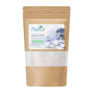 Inulina bio din agave, 200g Pronat