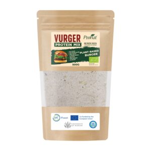 Vurger - Mix proteic vegetal bio ideal pentru burgeri și alte preparate, 500g Pronat
