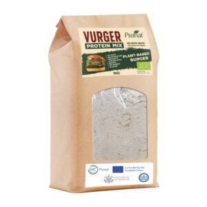 Vurger - Mix proteic vegetal bio ideal pentru burgeri și alte preparate, 1kg Pronat