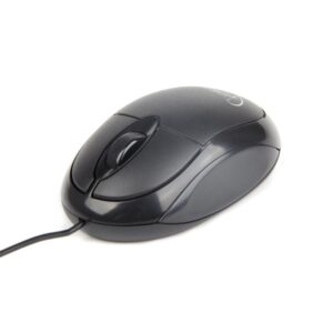 Mouse optic USB Gembird, 1000dpi, Black (MUS-U-001)