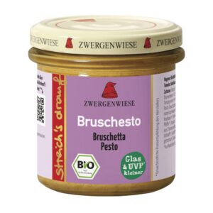 Cremă tartinabilă bio vegetală Bruschesto, 135g Zwergenwiese