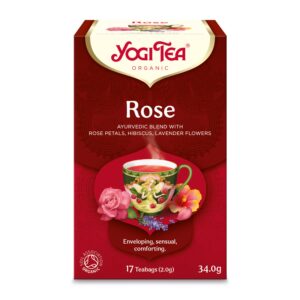 Ceai bio de Trandafiri 17 pliculete 34g Yogi Tea
