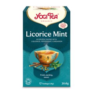 Ceai bio Lemn Dulce si menta, 17 pliculete 30.6g Yogi Tea