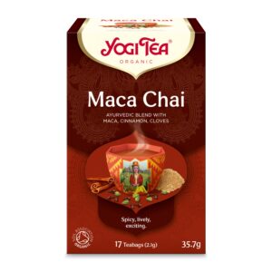 Ceai bio Maca Chai, 17x2.1g (35.7g) Yogi Tea