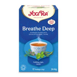 Ceai bio Respiratie Profunda, 17 pliculete x 1.8g, (30.6g) Yogi Tea