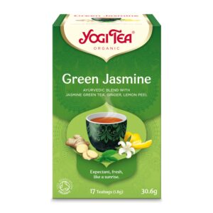 Ceai bio Verde cu iasomie, 17 pliculete 30.6g Yogi Tea