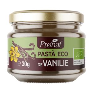 Pasta bio de vanilie 30g Pronat