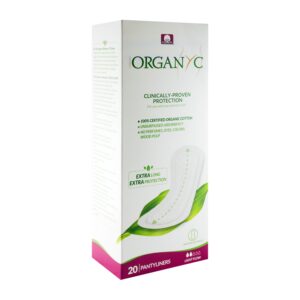 Absorbante zilnice Maxi din bumbac organic 20 buc Organyc