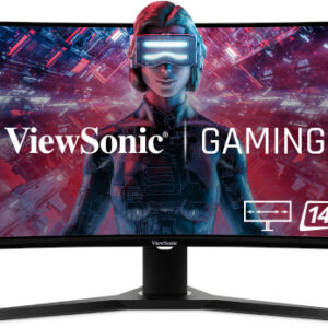 Monitor LED ViewSonic Gaming VX3418-2KPC Curbat 34 inch UWQHD VA 1 ms 144 Hz HDR