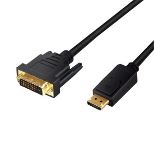DisplayPort cable, DP 1.2 to DVI, 5m "CV0133" (timbru verde 0.8 lei)