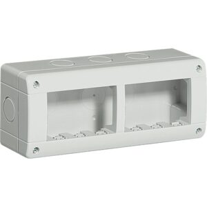Doza aplicata 6(3+3) module IP40 Bticino Living Light 24406