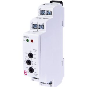 Releu monitorizare si control Umax si Umin, succesiune faza, eroare faza 8A 400V HRN-54 Eti 002471416