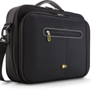 Geanta laptop 16' Case Logic, compartiment frontal de volum mare, buzunar frontal, nylon, black 'PNC216'