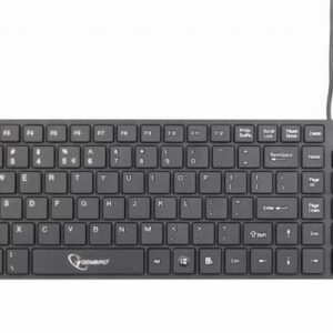 Tastatura GEMBIRD Multimedia USB Black (KB-MCH-01)