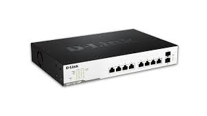 PoE (Power Over Ethernet) Switch Smart 10-port-uri PoE Gigabit. D-Link 'DGS-1100-10MP'