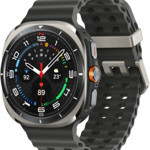SmartWatch Samsung Galaxy Watch Ultra (2025), LTE, 47 mm, Silver, Wi-Fi, Bluetooth, GPS, NFC, Rezistent la apa